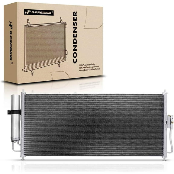A-Premium Air Conditioning A/C Condenser Compatible with Nissan Sentra 2001-2006 1.8L 2.5L, Replace# 3099, 921104Z010