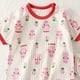 thumbnail image 5 of Odeerbi 18M-7Y Niños Niñas Pijamas de Algodón de Verano Manga Corta Tops Pantalones Cortos Conjunto Suave Imprimir Ropa de Dormir Dos Piezas Pijama Conjuntos, 5 of 5