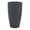 Dark Gray, variant on Ecobo 20.9-Inch Tall Eco-Friendly Round Pot Planter | Indoor/Outdoor Use, Durable, Versatile, and Lightweight | Contemporary All-Weather Design by Brazilian Artisans - Black