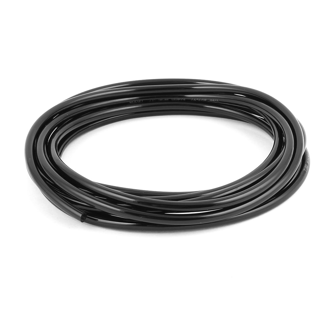 Black 6mm x 4mm Fuel Gas Air Polyurethane PU Tubing Hose Pipe 4.1M Long