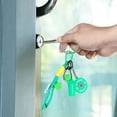 thumbnail image 5 of Silicone Dumbbell Keychain For Gym Lovers, Metal Handle Fitness Keyring With Motivational Design, Cute Gym Bag Charm Gift For Women Men Workout Accessories, 5 of 5