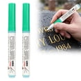 thumbnail image 5 of Tombstone Marker Pen, Waterproof Stone Touch Up Pen for Headstone Inscription Restoration, Strong Coverage Paint Pens for Gravestone Lettering and Memorial Inscriptions (Green), 5 of 7