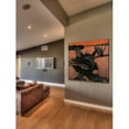 thumbnail image 6 of "Swimming Moose" Painting Print on Wrapped Canvas, 6 of 7