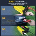 thumbnail image 3 of Inversor de coche de 12 V a 220 V/110 V, inversor de corriente Digital de 4000 W, carga rápida USB Dual Ehuebsd Accesorios para autos y motos, 3 of 7