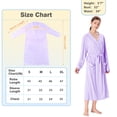 thumbnail image 4 of Catalonia Lightweight Ladies Bathrobe, Long Summer Robe with Pockets,Soft Summer Robes for Women, Kimono Gift for Her, Lilac, 4 of 7
