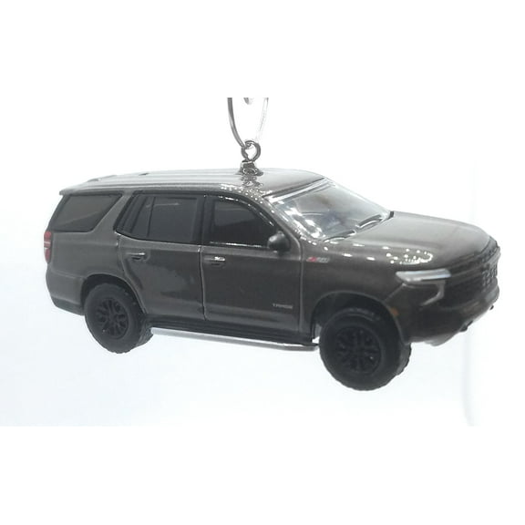 Christmas Ornament for 2021 Chevy Tahoe Z71 Gray