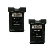 Superb Choice Remanufactured ink Cartridge for HP 901XL(Black) compatible with HP Officejet G510g Printer - Pack of 2