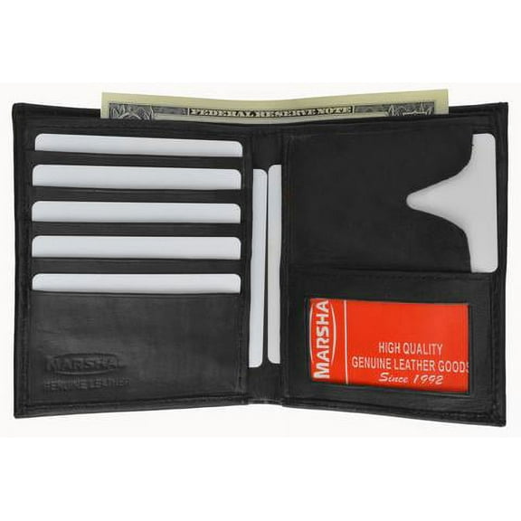 Genuine cowhide leather European hipster wallet 502CF