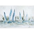 thumbnail image 1 of Water Color art "Tranquility" oil painting prints Wall Art for living room, bedroom, Bar - Wrapped Canvas Prints, 1 of 5