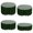 Green, variant on Ywmsfl Pack of 4 Multifunctional Dessert Display Stands Foldable User Friendly Treats Holders for Cake Shows in Celebration