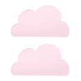thumbnail image 1 of Napperon pour Enfants - Napperon en Silicone en Forme de Nuage Antidérapant pour Bébés et Tout-Petits, Napperons Réutilisables, 1 of 5