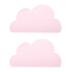 thumbnail image 1 of Mantel individual para niños - Mantel individual de silicona con forma de nube, mantel individual antideslizante para bebés pequeños, manteles individuales reutilizables, 1 of 5