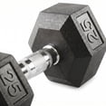 thumbnail image 4 of Mancuerna Pesa Hexagonal Cromada 25 Libras 11.33 kg Agarre Antideslizante Fitness, 4 of 5