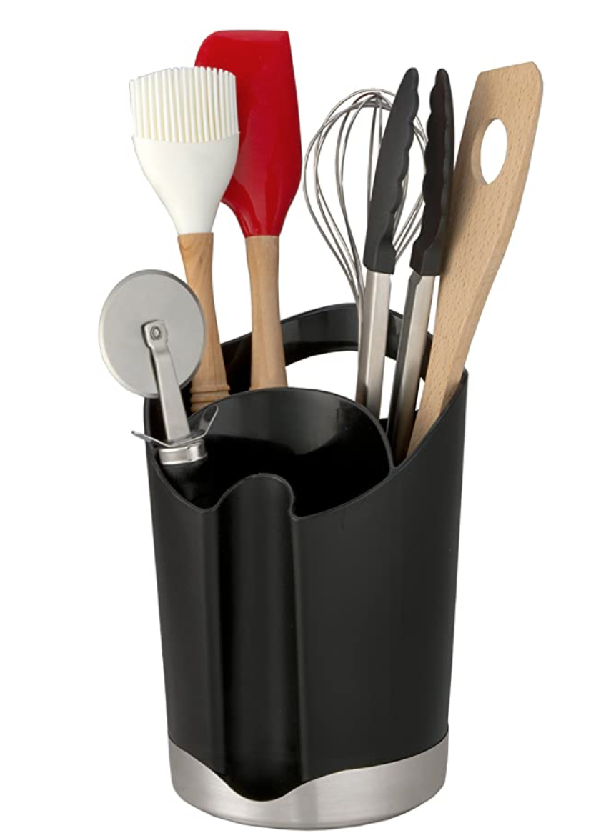 Prodyne B44 Utensil Holder, Black