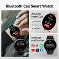 thumbnail image 2 of SKMEI Smart Watch(Answer/Make Call) 1.28" Touch Screen Smartwatch for Men Women IP67 Waterproof, with Sports Tracker, Pedometer, for Android and ios, 2 of 6