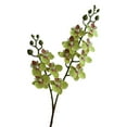 thumbnail image 2 of LShunze Artificial Phalaenopsis Flowers, 25” Fake Silk Orchids with Stem Leaves for Valentine's Day Home Office Wedding Party Decor, 2 of 8