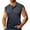 Navy, variant on Tank Tops Men Qiggri Men Fashion Solid Color Versatile Pocket Button Sleeveless Round Neck Tank Muscle Tank Tops For Men