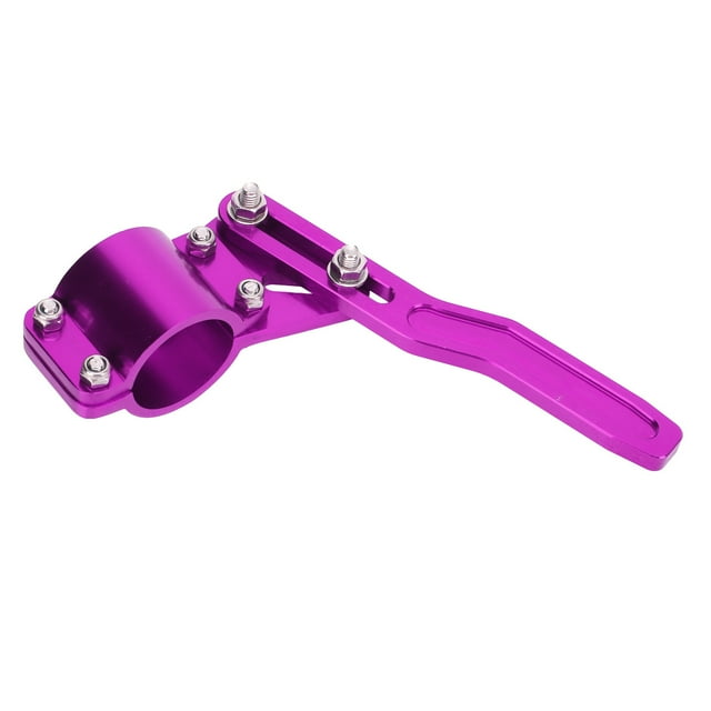 Steering Wheel Signal Rod Extension, Signal Lever Position Up Kit 28mm Antiaging Heat Resistant Aluminium Alloy Solid For Car Purple