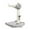 Grey, variant on Lipstore Baby Shower Stand Use in The Sink Bathtub Bath Hug for 0-6 Months grey