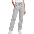 thumbnail image 2 of Roncen Women's Cargo Pants 2026 High Waisted Elastic Waist Casual Work Trousers Long Straight Leg Pants with Pockets, 2 of 7