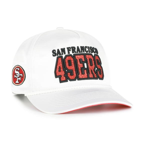 Women's '47  White San Francisco 49ers Outspoken Hitch Adjustable Hat