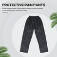 thumbnail image 4 of Waterproof Adult Pants Protective Rain Pants Outdoor Hiking Rain Pants, 4 of 9