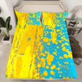 thumbnail image 2 of Castle Fairy Abstract Splash 4 Pieces Queen Sheet Sets,Tie Dye Ultra Soft Flat Sheet,Trippy Watercolor Queen Fitted Sheet,Microfiber Teens Bedroom Decor, 2 of 7