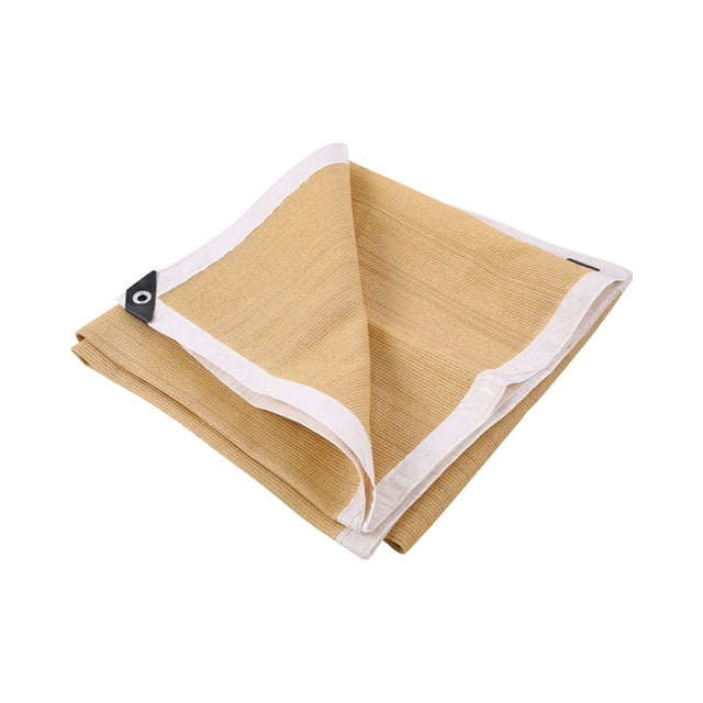 Outdoor Shade Cloth Simple Solid Sun Shade Fabric Commercial Grade Shade Sail Ultra-Dense Weave Sunshade for Patio & Backyard