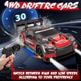 thumbnail image 2 of AIGIA 1:24 Scale RC Drift Car 30KM/H 4WD 2.4GHz Remote Control Cars with LED Light High Speed RC Racing Cars Toy Gift for Kids, 2 of 5