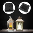 thumbnail image 4 of Allume 4Pcs Solar Light Replacement Top, Square Solar Panel Top Replacement Black, 4 of 8