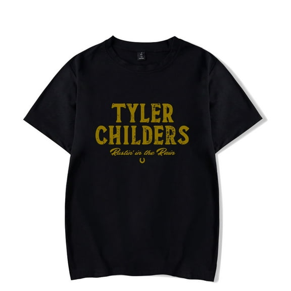 Tyler Childers Merch Tee Rustin’ In The Rain T shirt New Album Logo Men Women Short Sleeve Tshirt
