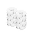thumbnail image 2 of Master Massage Microfiber Face Cushion Cover 12 Piece Set White - Machine Washable - 12 Pack, 2 of 2