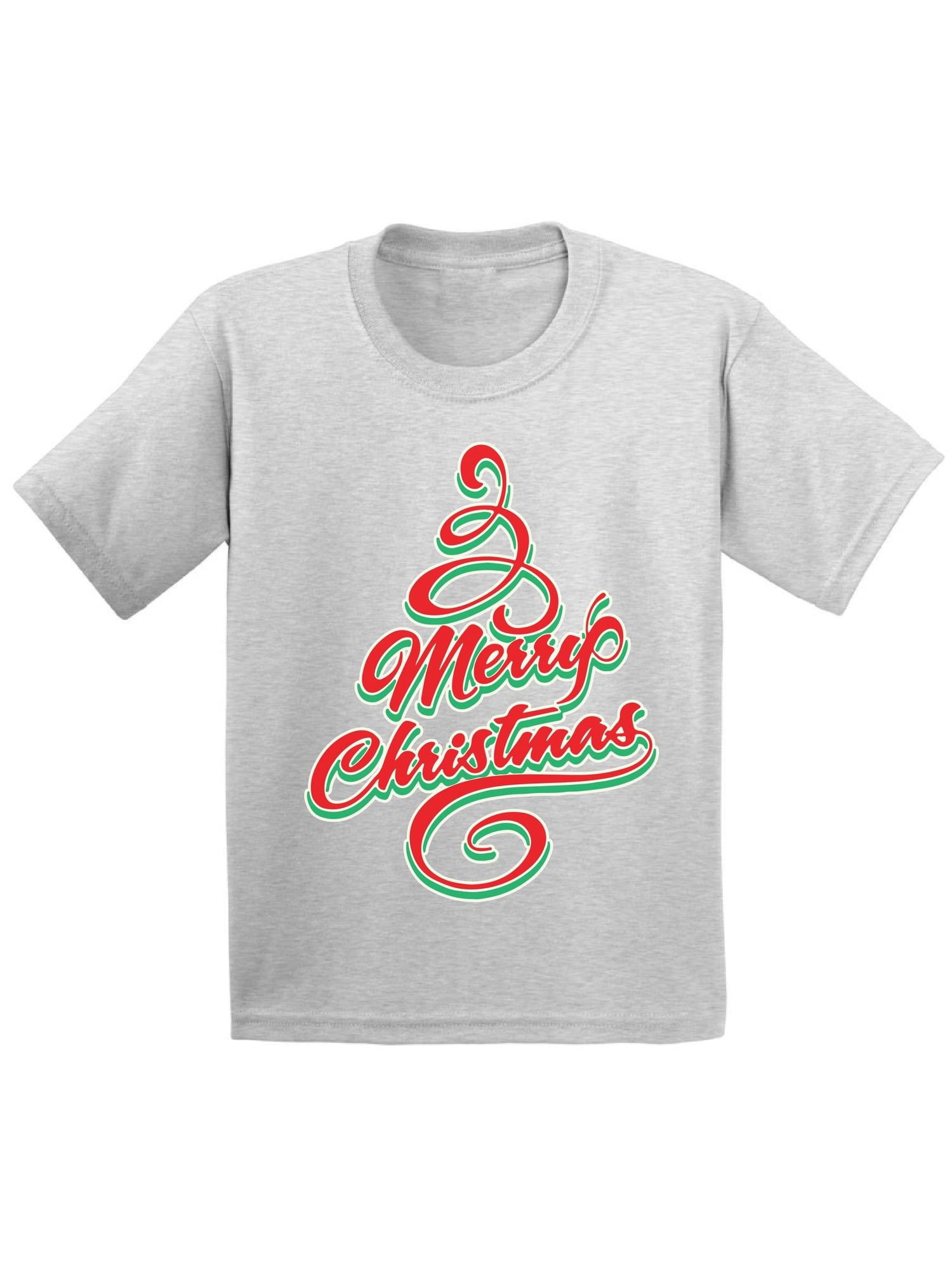 Awkward Styles Merry Christmas Kid's Christmas Tshirt Christmas Shirts ...