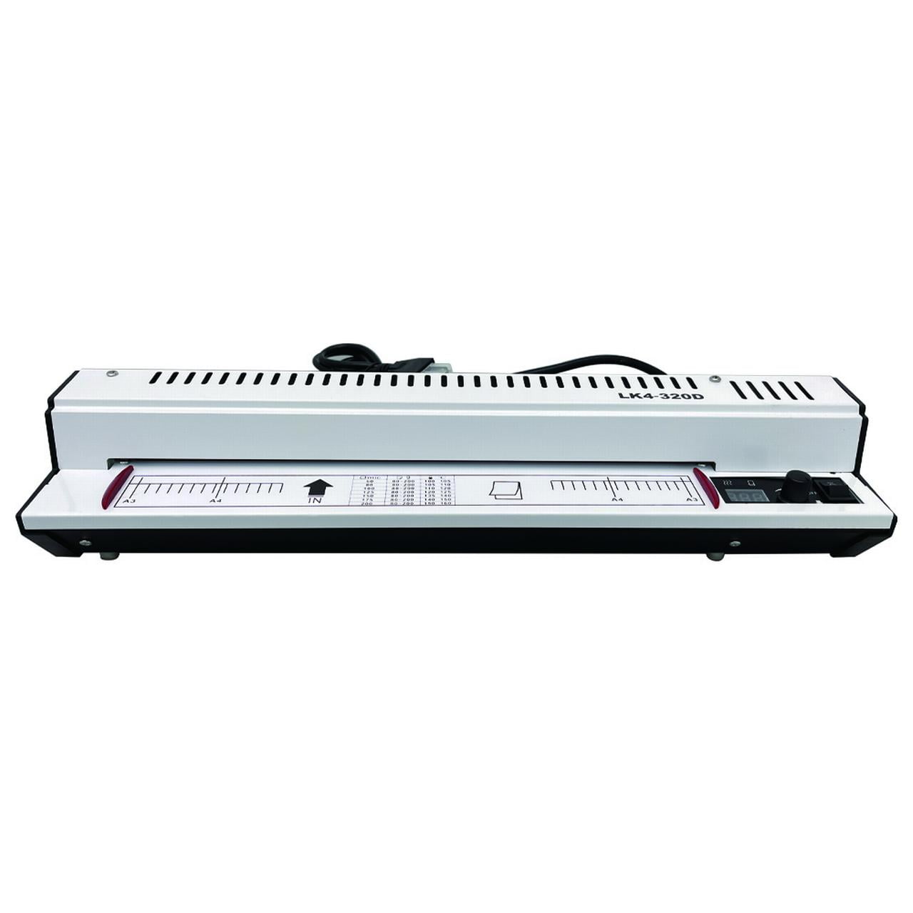 12.5inch All Metal Shell Thremal Plastic Packaging Machine Hot Cold Lamiantor Machine 110V with Inside Heating Tube
