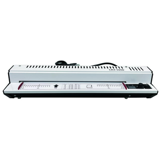 12.5 Inch Thermal Laminating Machine A3 All Metal Cold Hot Thermal Laminator 110V 4 Roller for Home Office School