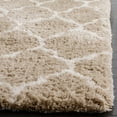 thumbnail image 2 of SAFAVIEH Toronto Nessa Geometric Shag Area Rug, Silver/Ivory, 3' x 5', 2 of 6