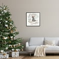 thumbnail image 3 of Stupell Industries Furry & Bright Dog Holiday Painting Black Framed Art Print Wall Art, 24 x 24, 3 of 9