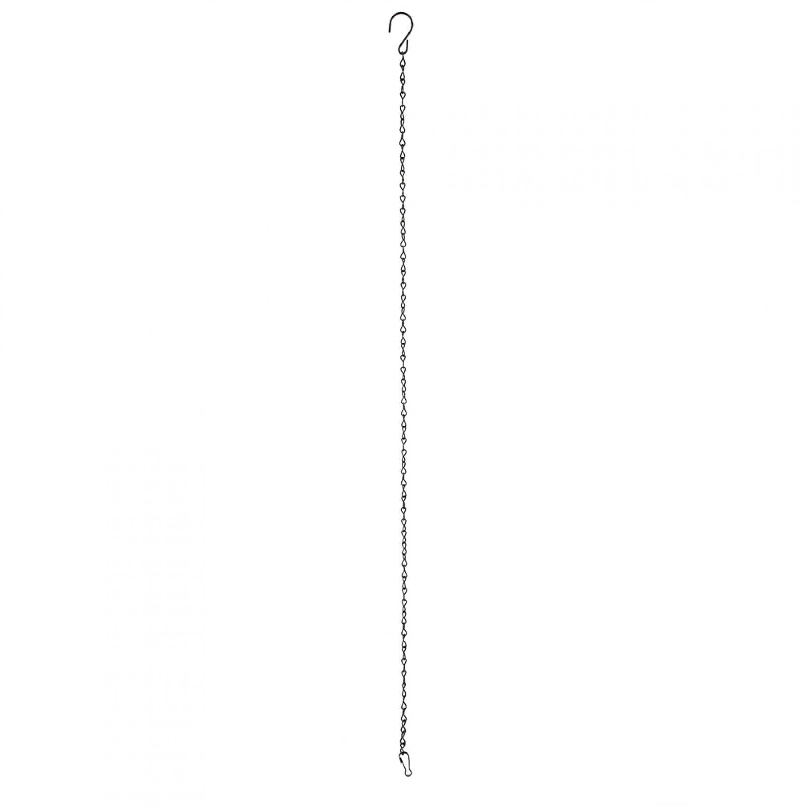 Jesustree Chaîne Suspendu avec Crochet, 12 Pcs Chaîne de Suspension Panier en Métal 50cm Plant Hanger Fleurs avec Crochet pour Mangeoires, Cage à Oiseaux, Billboard, Lanternes et Ornements