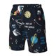 thumbnail image 4 of Balery Space Traje de Baño Estilo Hawaiano para Hombre, Shorts de Secado Rápido con Bolsillos-Small, 4 of 6