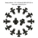 thumbnail image 5 of Riwesomey Paquete de 50 retenedores de guardabarros para coche, Clip de plástico, remaches portátiles, pasadores de sujeción para Panel de Type2, 5 of 6