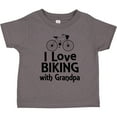 thumbnail image 3 of Inktastic I Love Biking with Grandpa Boys or Girls Toddler T-Shirt, 3 of 5