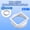 Air Conditioner Exhaust Adapter 150mm, variant on Aquarium Hose Holder Clip, Blue/Black Water Pipe Mount Bracket, Fish Tank Tubing Clamp with Secure Buckle & Hook, Aquarium Filtration Accessory for Fixing Aquarium Hoses & Tubes