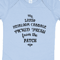 thumbnail image 4 of Inktastic My Little Heirloom Cabbage Picked Fresh from the Patch Boys or Girls Baby Bodysuit, 4 of 5