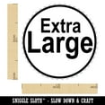 thumbnail image 2 of Extra Large Size Tag Self-Inking Rubber Stamp Ink Stamper - Black Ink - Medium 1 Inch, 2 of 7