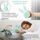 thumbnail image 2 of Children's Clock, Cute Rabbit-Shaped Induction Morning Alarm Clock, 2 of 5