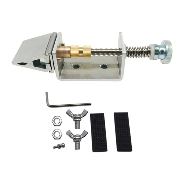r de cuchillos con tapa, herramienta de rotación de 360 grados, Metal con almohadillas de goma, abrazadera para cuchillo para ángulo fijo para