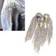 thumbnail image 1 of TOPINCN Charretera De Hombro Con Borla De Diamantes De Imitación, Diseño único De Borla, Broche Con Cadena De Púas Para Hombro Con aleación Para Hombre Y Mujer, 1 of 7