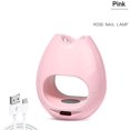 thumbnail image 2 of ini Nail Phototherapy Lamp, Cute Ro e UV Gel Nail Lamp, USB ini Nail UV Light, LED Therapy Sun Light Dryer for Single Finger (with Charging Cable) Pink, 2 of 8