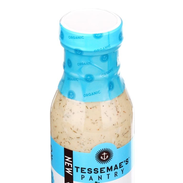 Tessemae's Organic Pantry Classic Ranch Dressing, Dairy & Gluten Free, 10  Fl Oz - Walmart.com