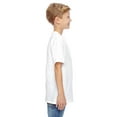 thumbnail image 2 of Hanes Nano-T T-Shirt pour Enfants, TG, Blanc, 2 of 3